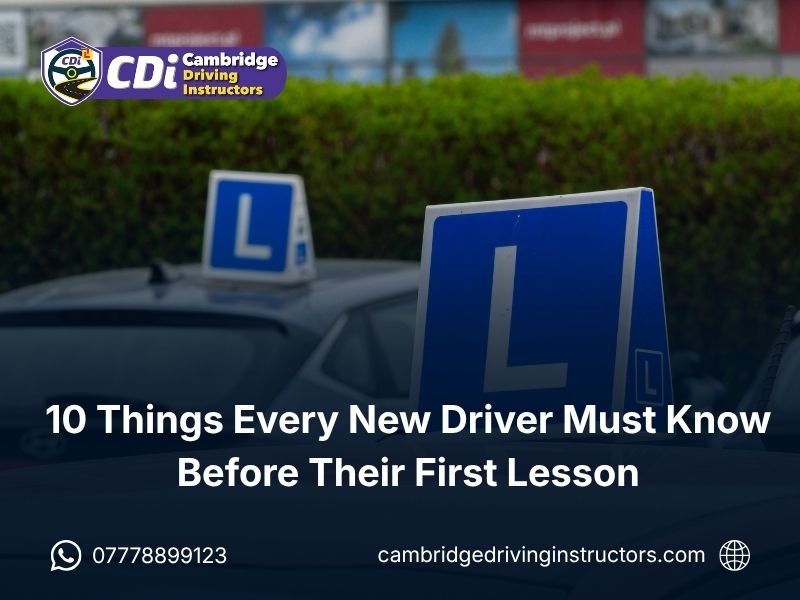 10 Essential Tips for Your First Driving Lesson | Beginner Guide