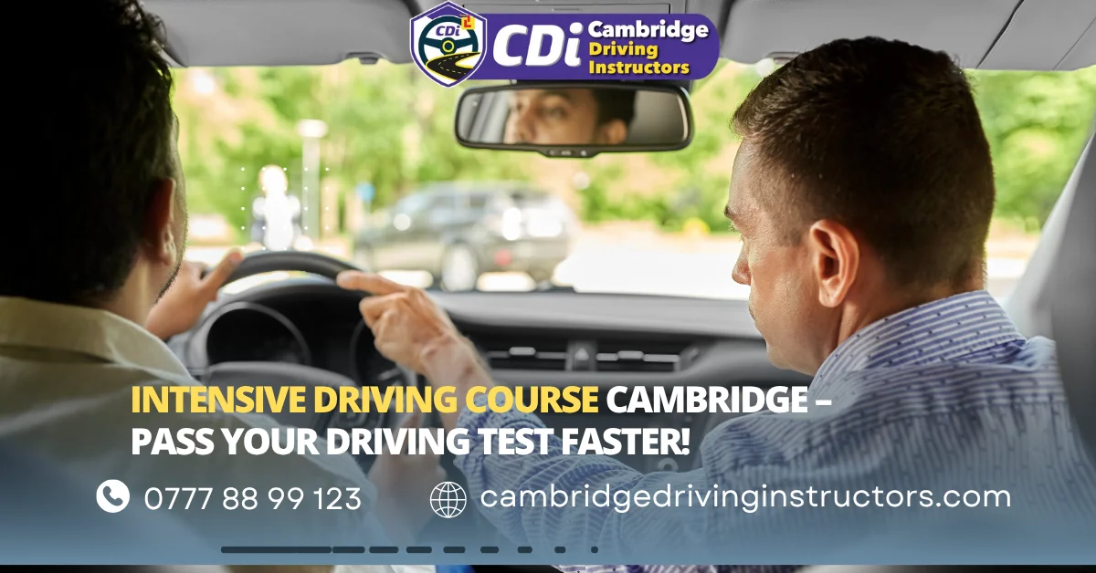 Intensive Driving Course Cambridge